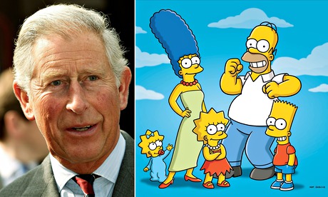 Prince Charles and Simpsons