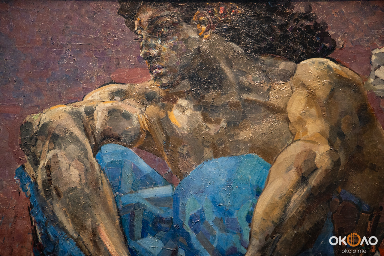 Картина демон из Третьяковской галереи